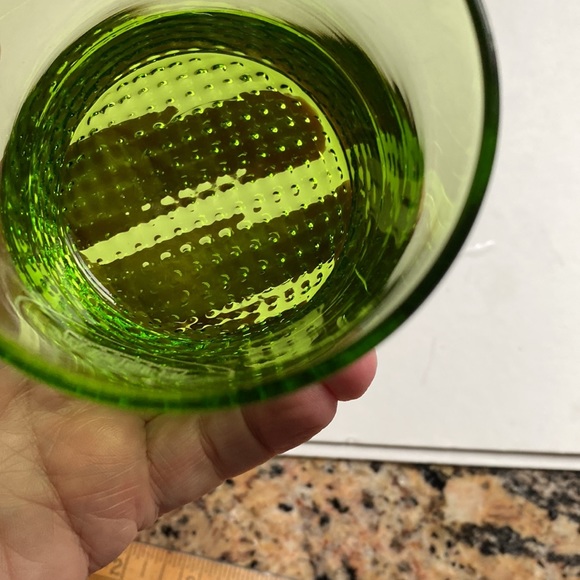 Vintage Branded Passport Scotch lo ball green glasses - Picture 8 of 9